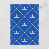 Boek in plaats van Kaart | Baby shower van de klei (Achterkant)