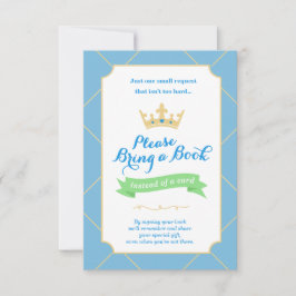 Boek in plaats van Kaart | Baby shower van de klei