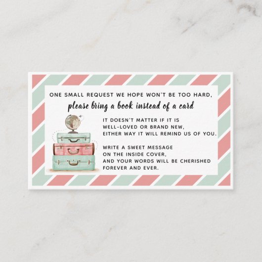 Boek in plaats van Kaart Coral Mitn Travel Insert (Voorkant)