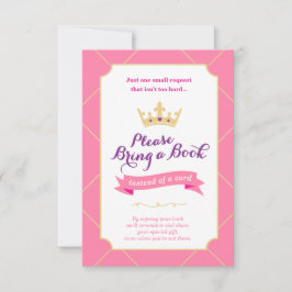 Boek in plaats van Kaart | Princess Baby shower Gi