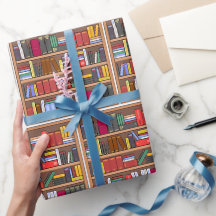 Boek Inpakpapier, Bibliotheek Lezers Cadeauverpakk
