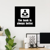 Boek is beter poster (Thuiskantoor)