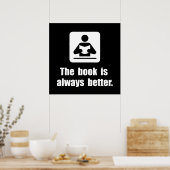 Boek is beter poster (Keuken)
