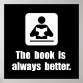 Boek is beter poster (Voorkant)