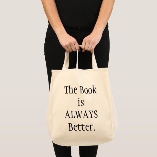 Boek is beter tote bag (Voorkant (product))