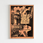 "Boek is niets meer... Sovjet-Poster van Propagand Poster