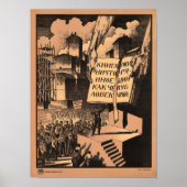 "Boek is niets meer... Sovjet-Poster van Propagand Poster (Voorkant)