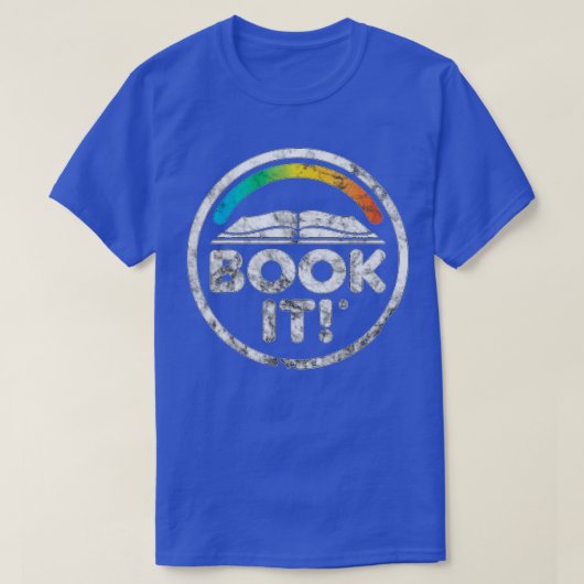 BOEK IT Kindertijd Retro 80s Mannen vrouwen T-shirt (Design voorkant)