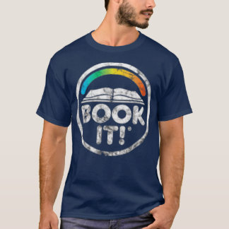 BOEK IT Kindertijd Retro 80s Mannen vrouwen T-shirt