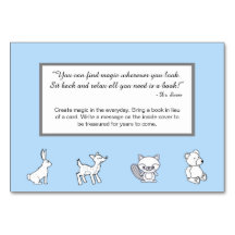 Boek Kaart - Magic Quote - Woodland Creatures