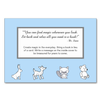 Boek Kaart - Magic Quote - Woodland Creatures
