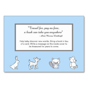 Boek Kaart - Reisofferte - Woodland Creatures