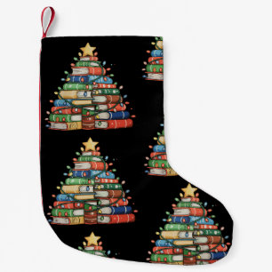 Boek Kerstboom Lichten Leraar Bibliothecaris Lees Kleine Kerstsok