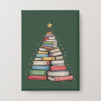 Boek Kerstboom Retro Boekenwurm Bibliotheek