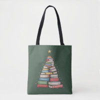 Boek Kerstboom Retro Boekenwurm Bibliotheek 