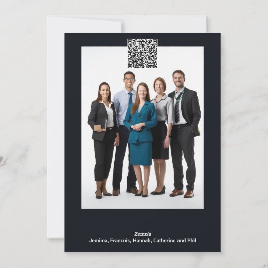 Boek kerstboom schrijver vakantie groetjes foto feestdagenkaart (Achterkant)