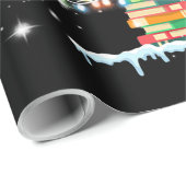 boek kerstboomgaard kerst bibliothecaris cadeaupapier (Rol Hoek)