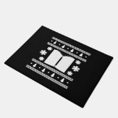 Boek Kerstmis Shirt Deurmat (Schuin)
