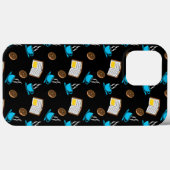Boek Koffie en Donut Cartoon Case-Mate iPhone Case (Achterkant (horizontaal))