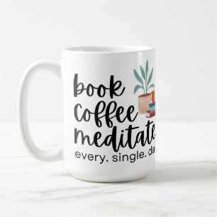 Boek koffie Mediteer elke dag Koffiemok