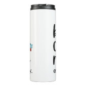 Boek koffie Mediteer elke dag Thermosbeker (Achterkant)