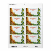 Boek Labels met eekhoorn (Full Sheet)