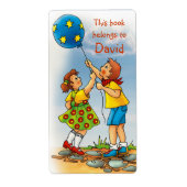 Boek Labels met kinder (Voorkant)