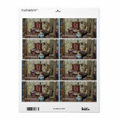 Boek Labels met uniek speelgoed (Full Sheet)