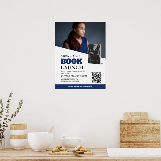 Boek Lancering Aangepast Poster (Keuken)