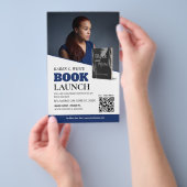 Boek Lancering Aangepaste flyer (Hand)