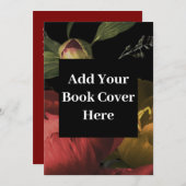 Boek Lancering Aankondiging Mailing Display Platte (Voorkant / Achterkant)