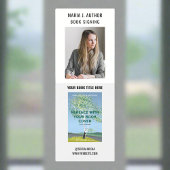 Boek Lancering Evenement Auteur Foto Promotie Raamsticker