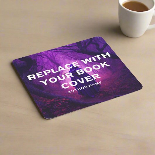 Boek Lancering L Schrijver Boek Signing Marketing Kartonnen Onderzetters