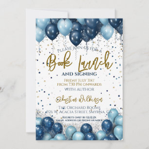 Boek Lancering Ondertekening Party Uitnodiging