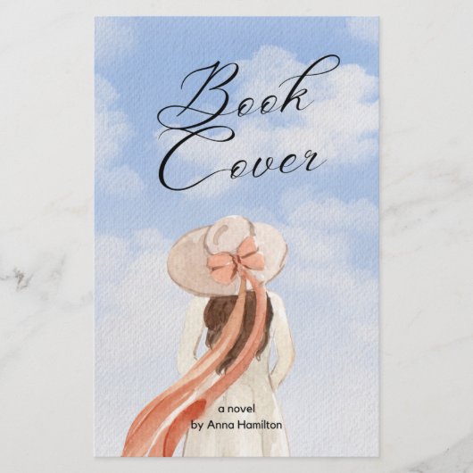 Boek lancering promotioneel flyer (Voorkant)