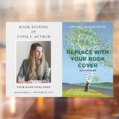 Boek Lancering Signing l Promotie Auteur Boek Raamsticker (Vel 2)