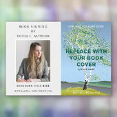 Boek Lancering Signing l Promotie Auteur Boek Raamsticker