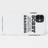 Boek lang Sorry dat ik niet luisterde over Case-Mate iPhone Case (Achterkant (horizontaal))
