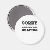 Boek lang Sorry dat ik niet luisterde over Magneet (Voorkant / Achterkant)