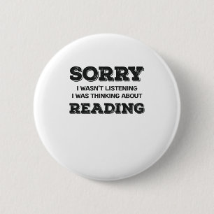 Boek lang Sorry dat ik niet luisterde over Ronde Button 5,7 Cm