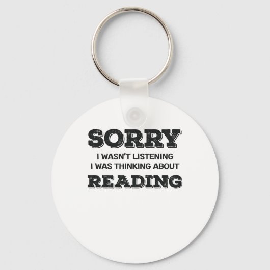 Boek lang Sorry dat ik niet luisterde over Sleutelhanger (Voorkant)