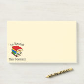 Boek Lezen Liefde Post-it® Notes (Op bureau)