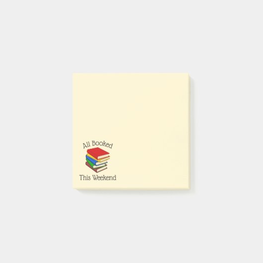 Boek Lezen Liefde Post-it® Notes (Voorkant)