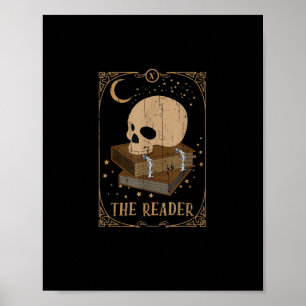 Boek Lezerskaart Pagan Goblincore Goth Occult Boek Poster