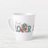 Boek Liefhebber Pastel Latte Mok (Linkerhoek)