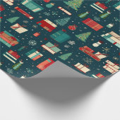 Boek Liefhebbers Droom Kerstmis Cadeaupapier (Hoek)