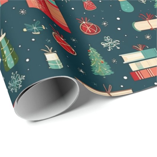 Boek Liefhebbers Droom Kerstmis Cadeaupapier (Rol Hoek)