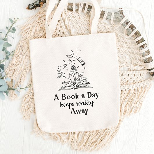 Boek liefhebbers Een boek per dag... Tote Bag