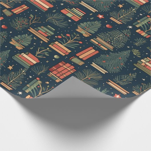 Boek Liefhebbers Kerstmis Cadeaupapier (Hoek)