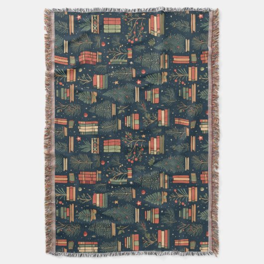 Boek Liefhebbers Kerstmis Deken (Voorkant Verticaal)